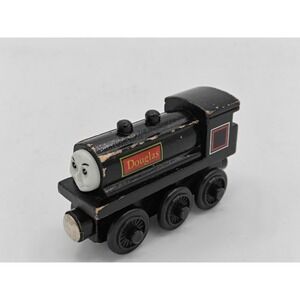 Thomas & Friends Wooden Railway Douglas‎ Black Engine Learning Curve Train Toy